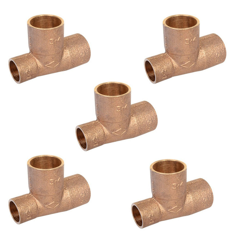 Tee Bronce So-so-so 3/4  X 1/2  X 3/4'' Mohican
