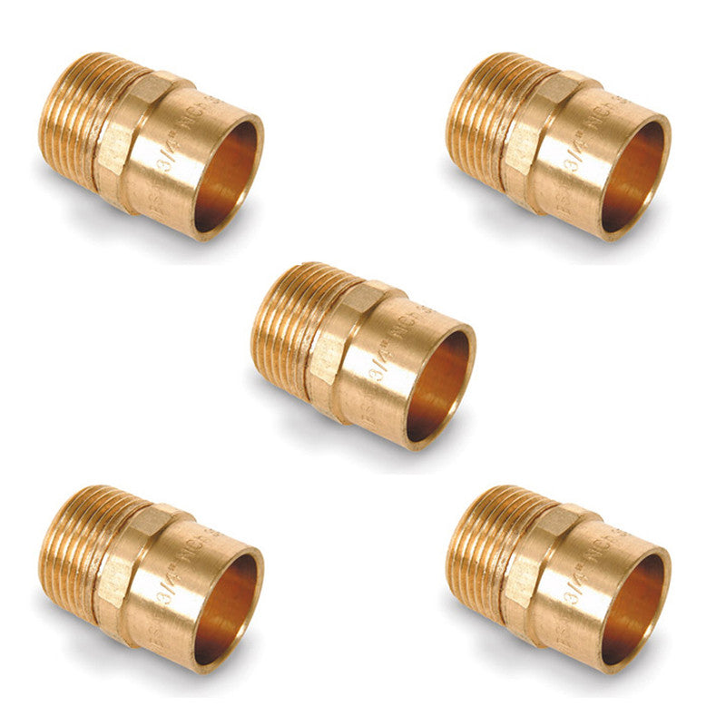 Terminal Bronce So-he 3/4" Pack 2 Uni Mohican