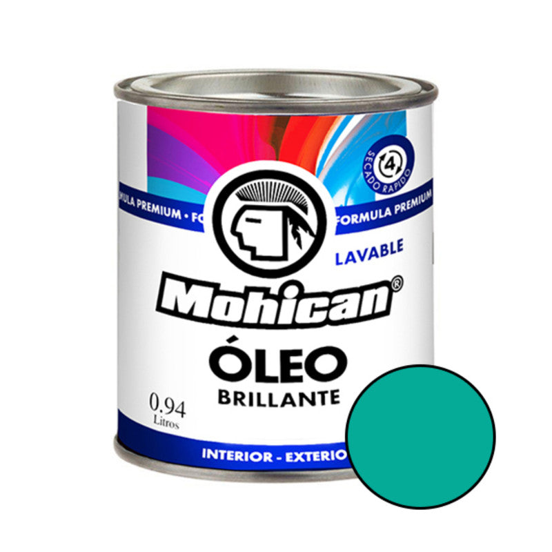 Oleo Satinado 1/4 Gl Colores Mohican